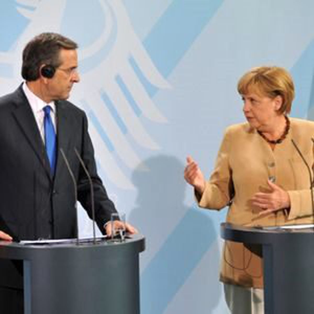 Samaras- Merkel Görüşmesi