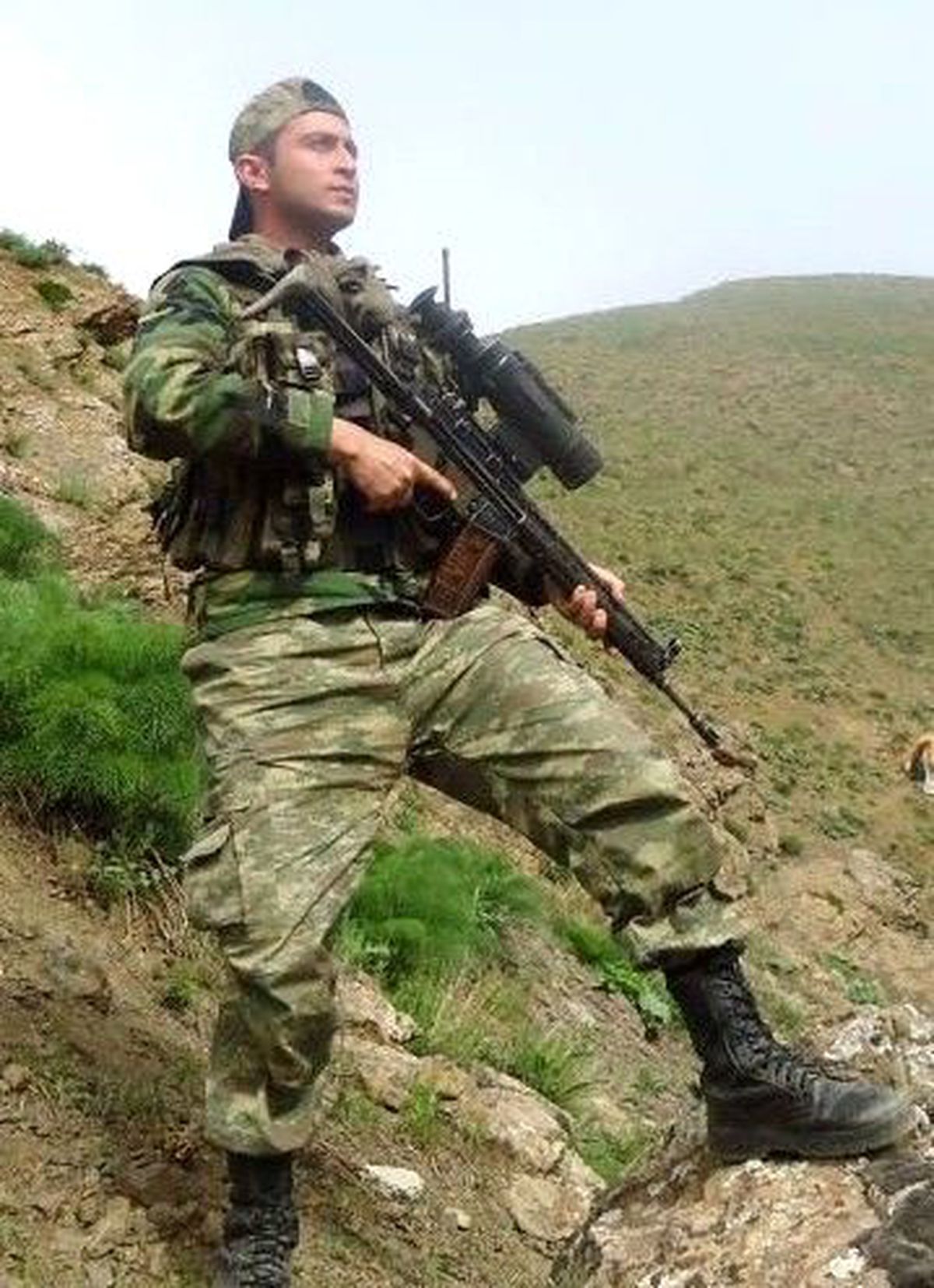 Şehidin Baba Ocağına Ateş Düştü