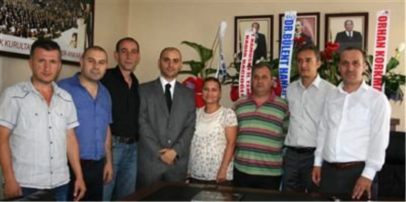 Kgd\'den, MHP Zonguldak İl Başkanı Hamdi Ayan\'a Ziyaret