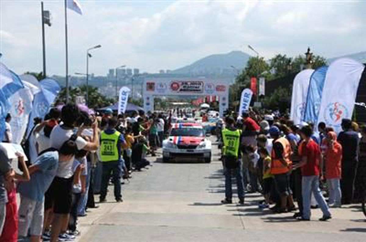 Samsun\'da Ralli Heyecanı