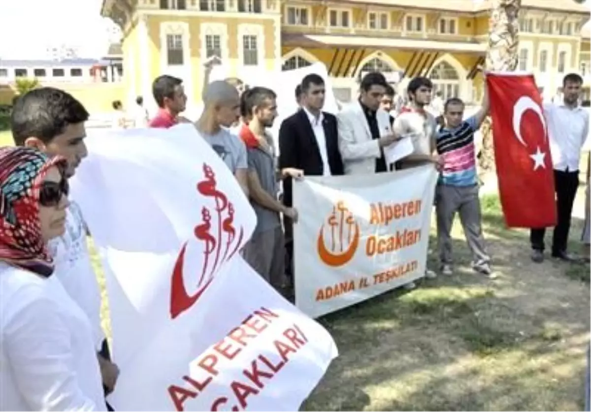 Adana\'da Alperenlerden Teröre Tepki