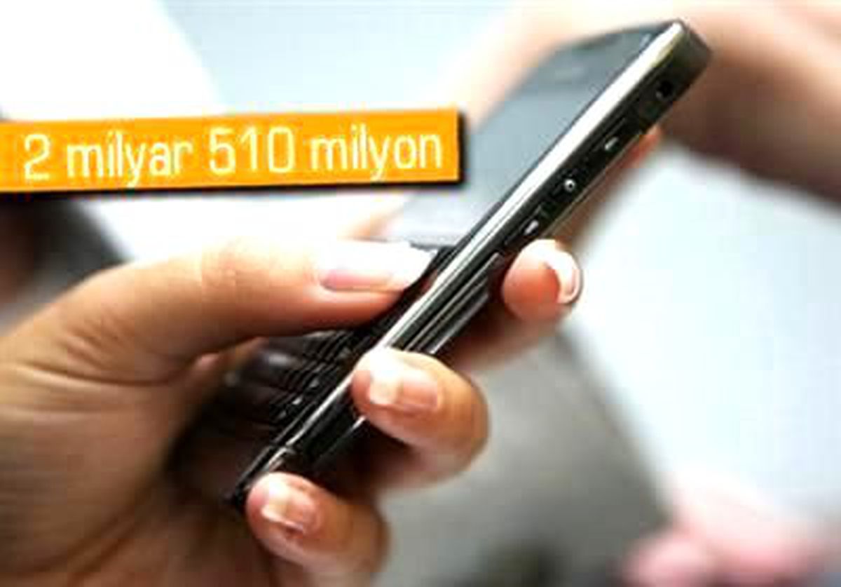 Bayramda 2.5 Milyar Mesaj Attık
