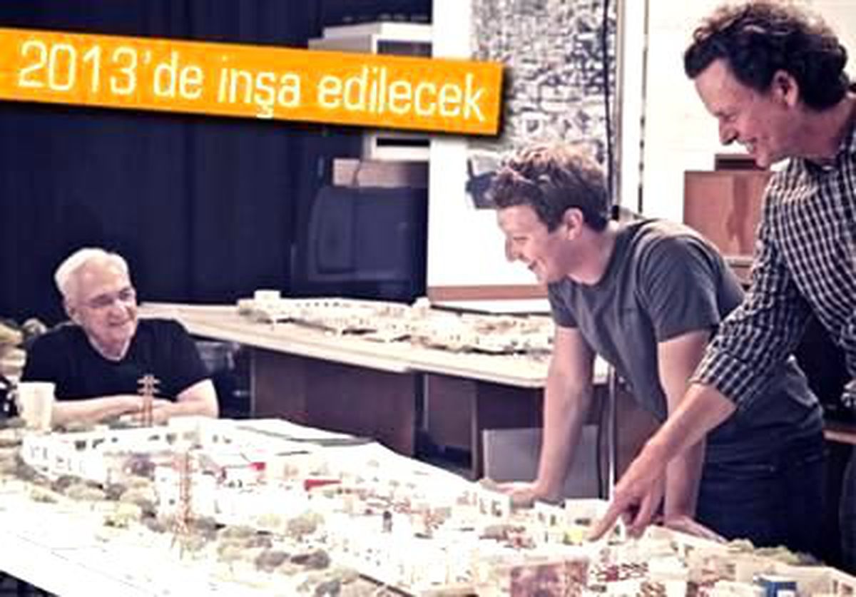 Facebook İnşa Edilecek Kampüsü İçin Frank Gehry\'i Seçti