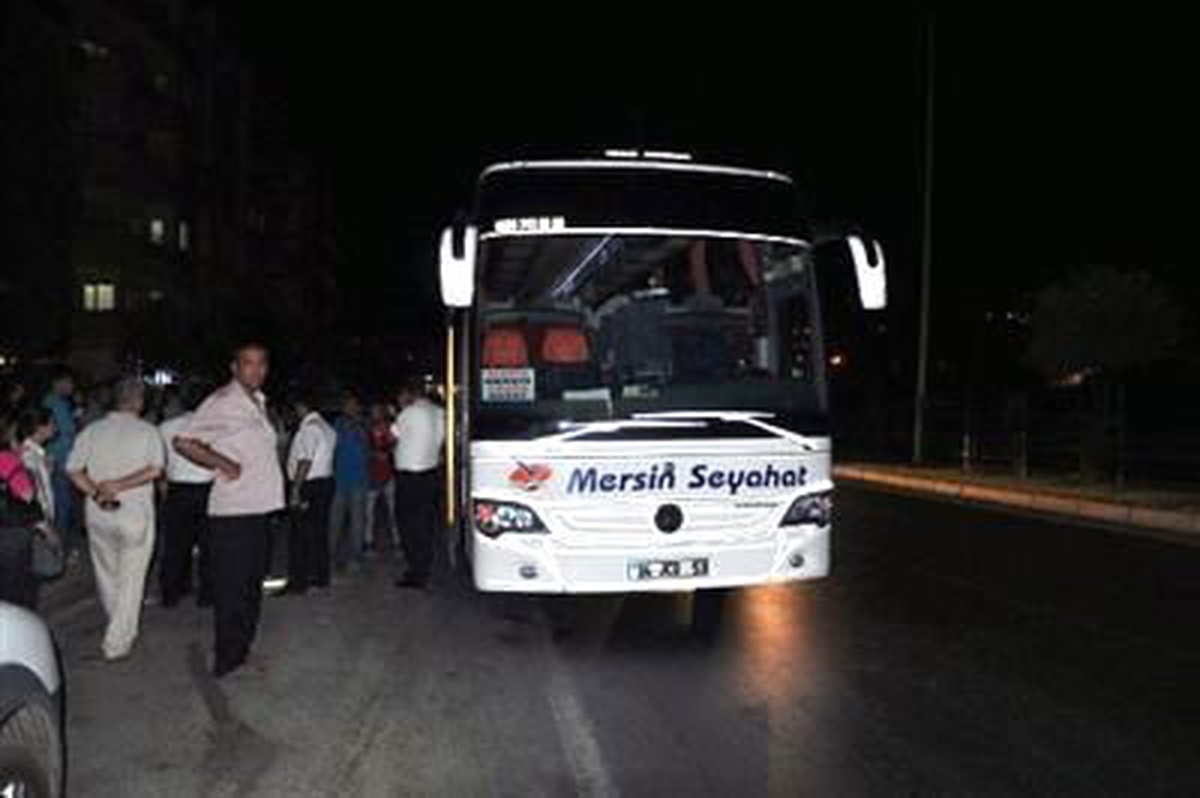 Şehirlerarası Otobüsü Kurşunladılar