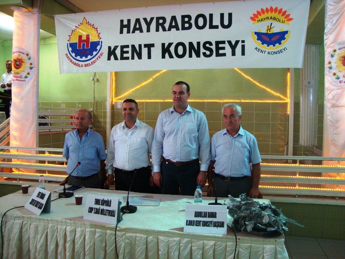 Hayrabolu\'da Büyüşehir Paneli Yapıldı