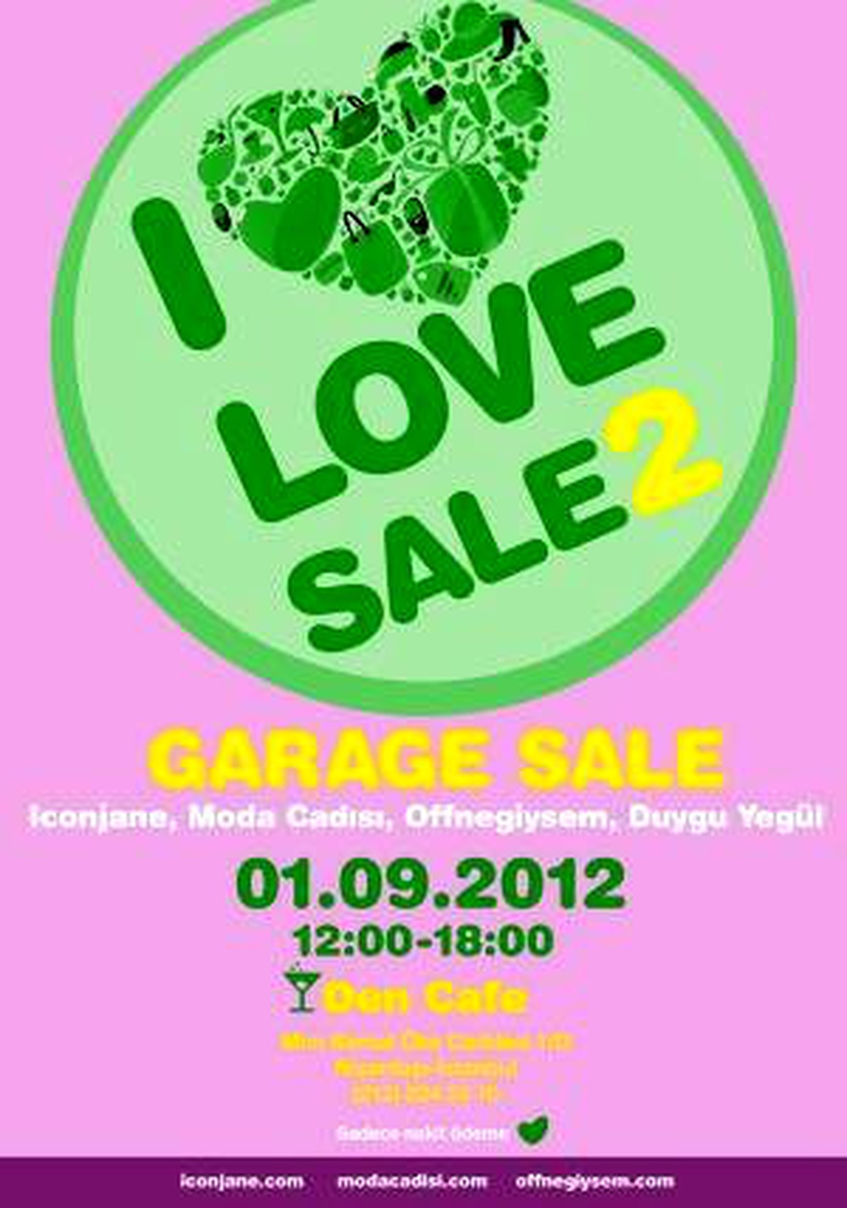 I Love Sale-2 ile Den Cafe\'de Alışveriş Keyfi!