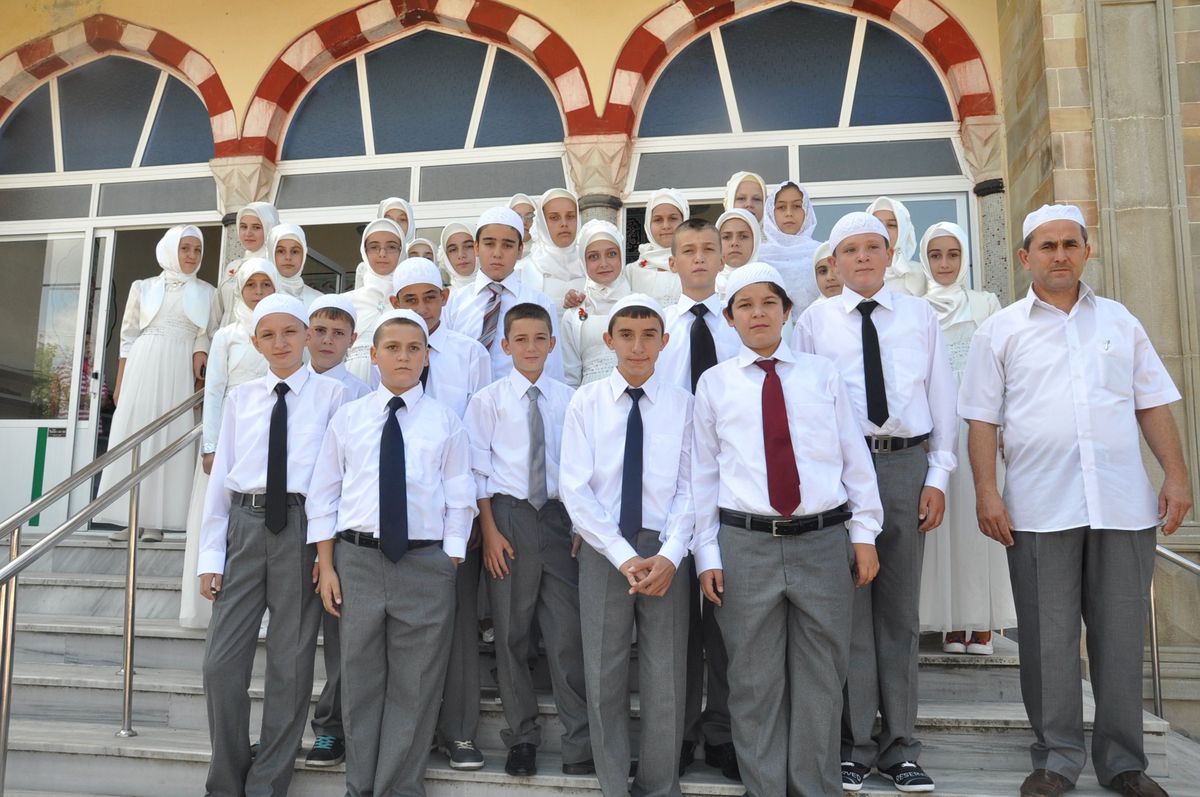 Kur\'an Kursu Öğrencilerinin Hatim Sevinci