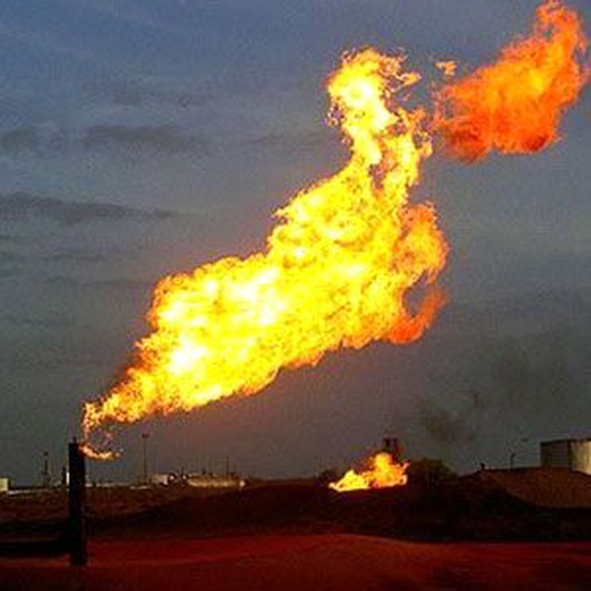 Petrol Boru Hattında Yangın