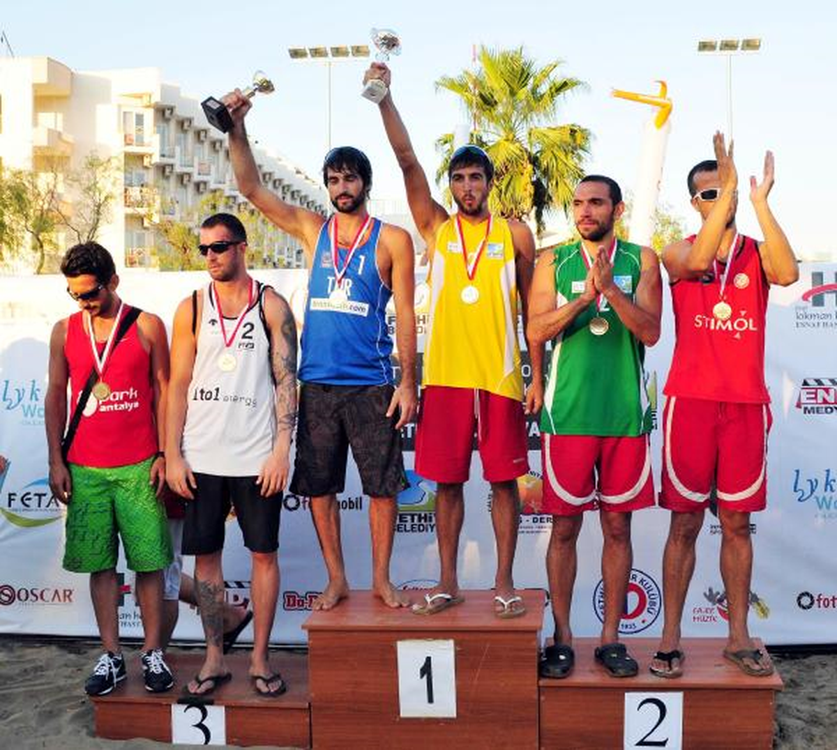 Plaj Voleybolunda Şampiyonlar Belli Oldu