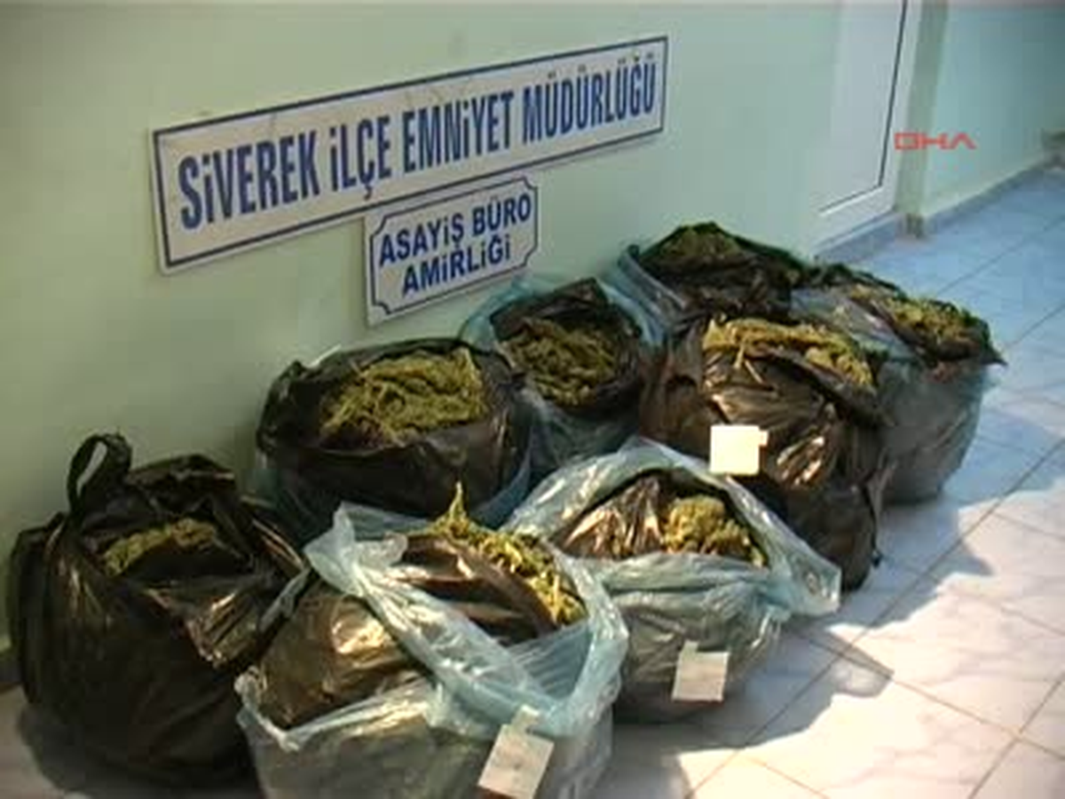 40 Kilo Esrarı Kovaladılar