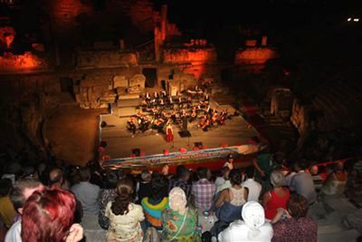 Side\'de Festival, \'Viyana Schönbrunn Saray Orkestrası\' ile Başladı! Side 12.Uluslararası Kültür ve...