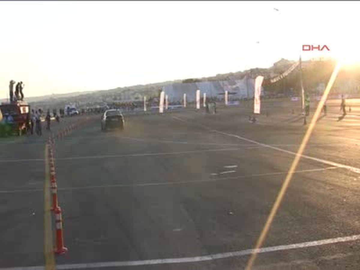Tekirdağ\'da Drift Heyecanı