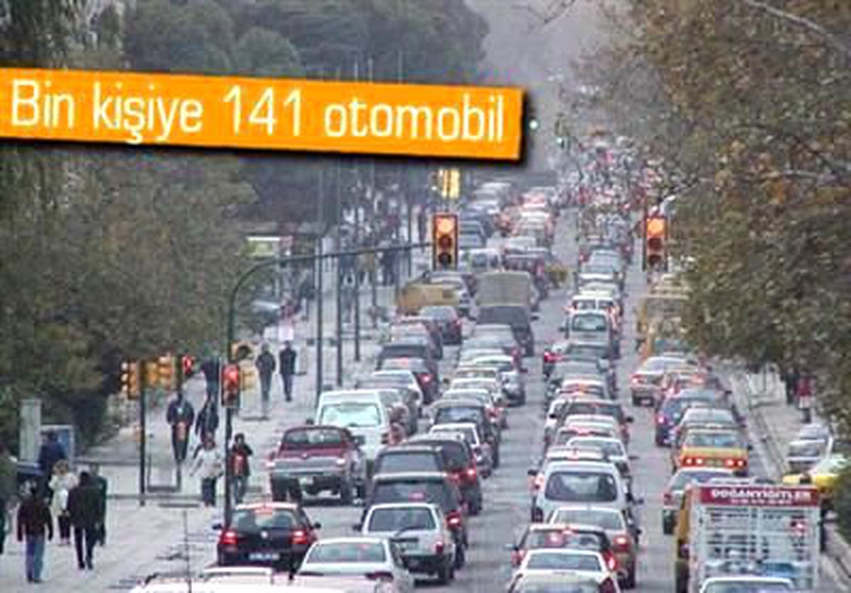 Trafikteki Otomobil Sayısı 8.1 Milyon Adede Yükseldi