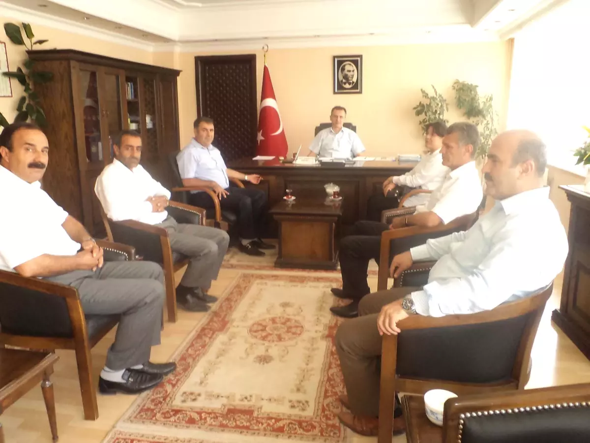 Varto Kaymakamı Günaydın İlçeye Veda Ediyor