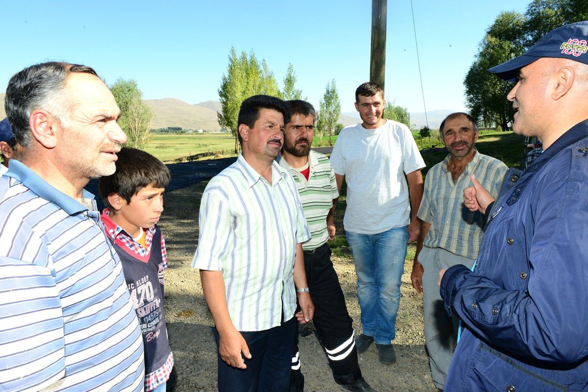Yakutiye\'den Köylere Çift Şerit Yol