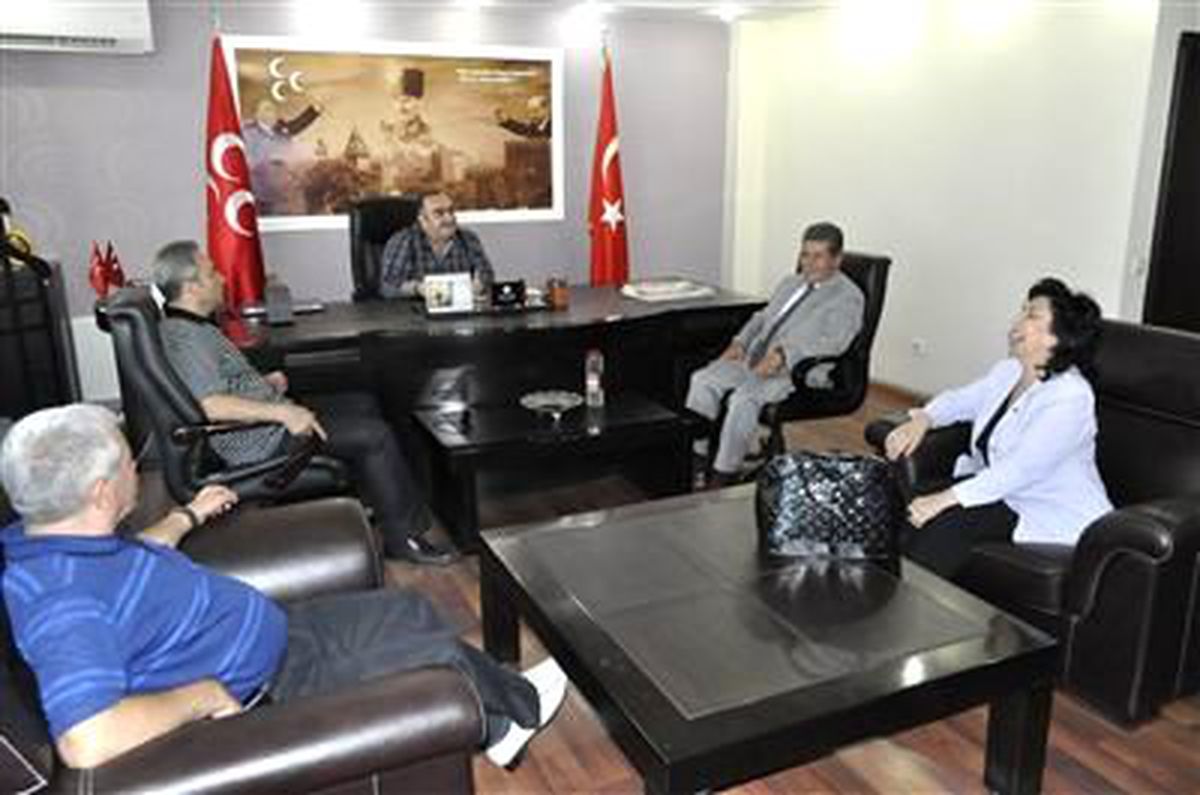 Yörtürk\'den Başkan Eke\'ye Ziyaret