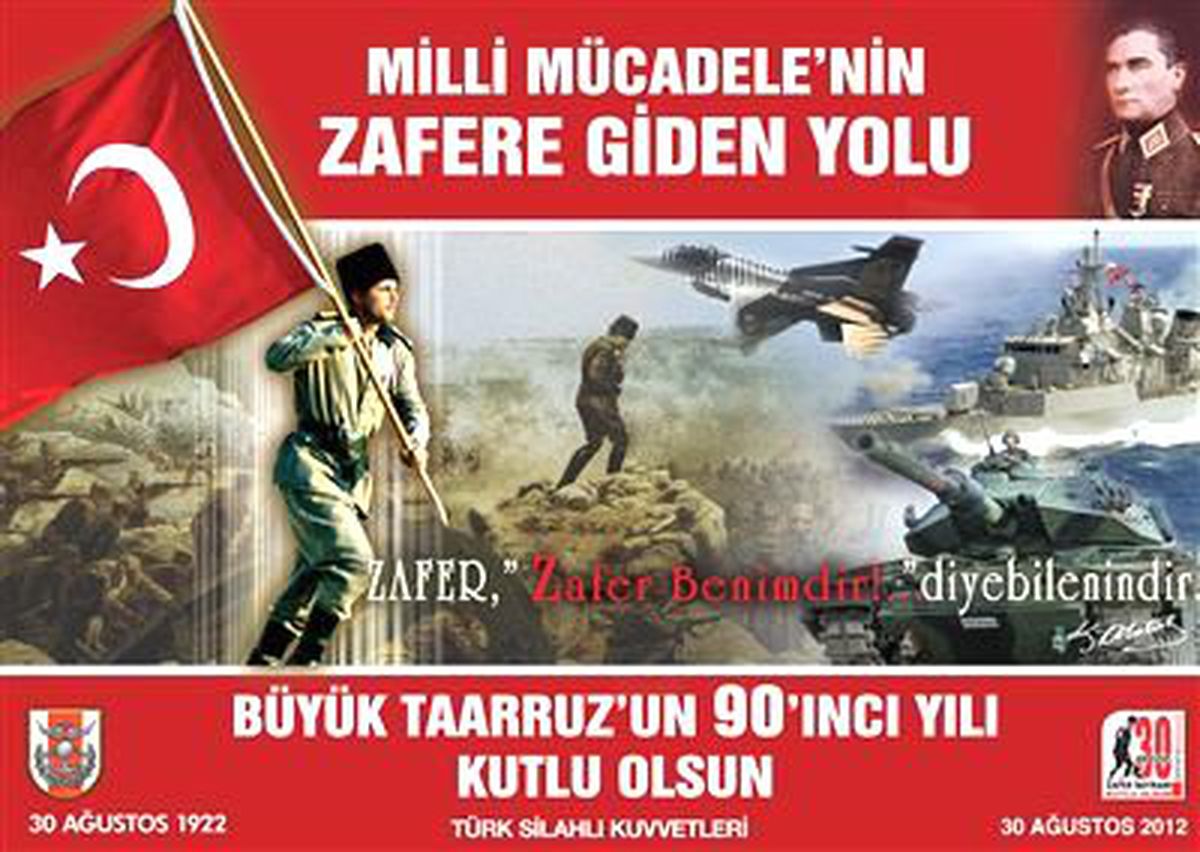 30 Ağustos Zafer Bayramı Kutlamaları