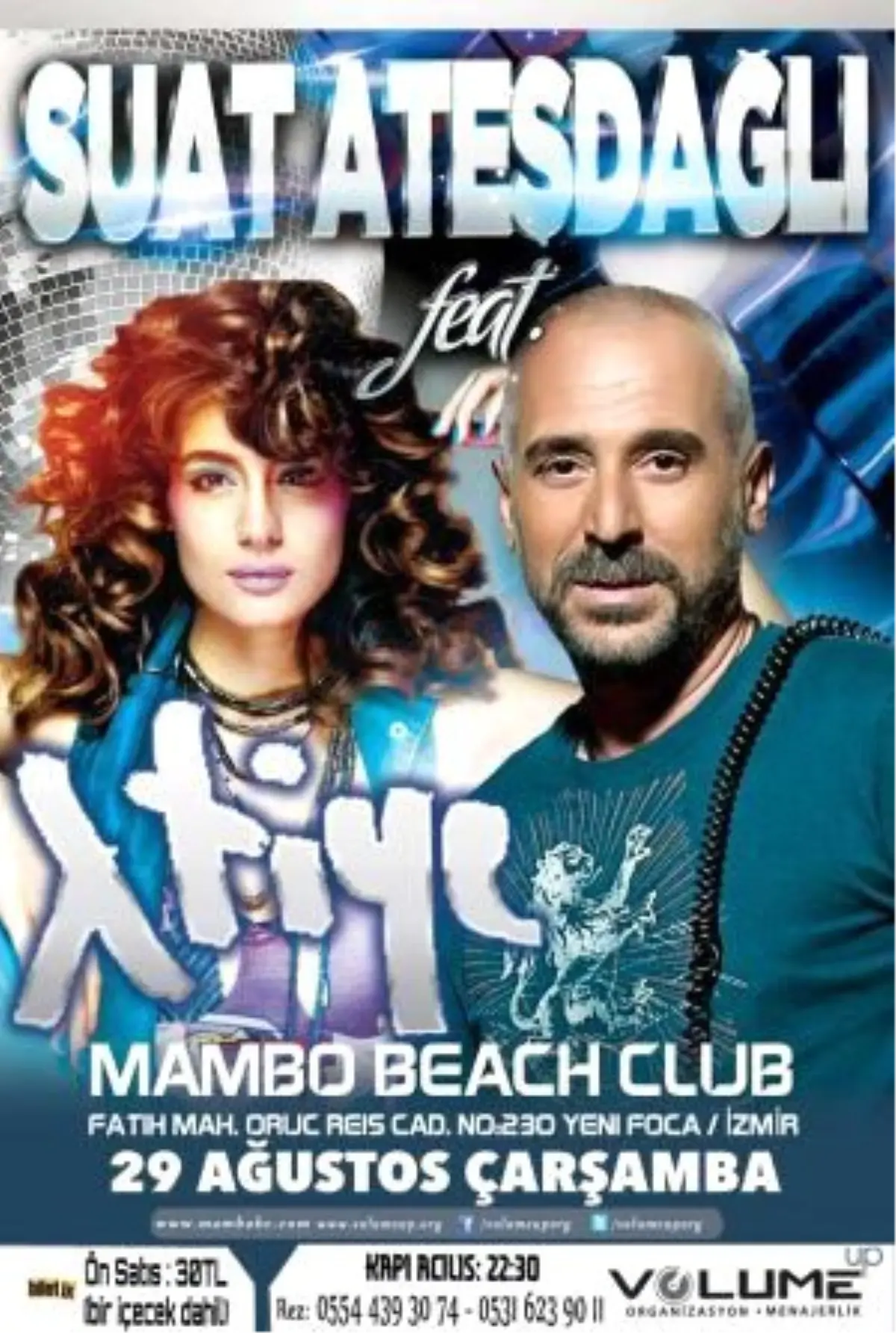 Atiye ve Suat Ateşdağlı Mambo'da Bir Arada!