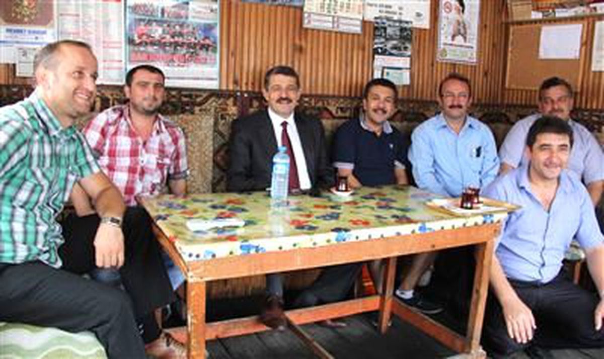 Başkan Şoförleri Ziyaret Etti