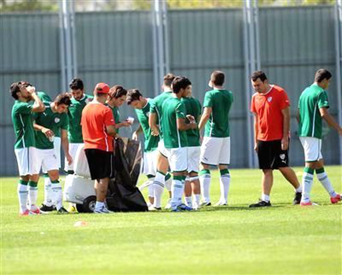 Bursaspor, Twente Maçı Hazırlıklarına Başladı
