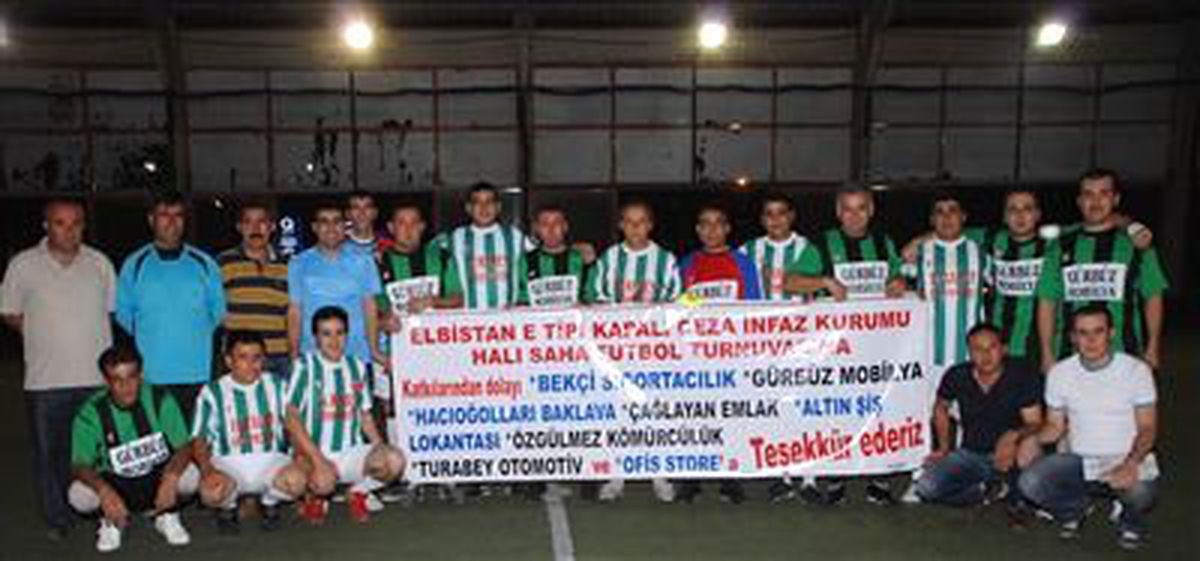 Cezaevi Halı Saha Futbol Turnuvası Başladı