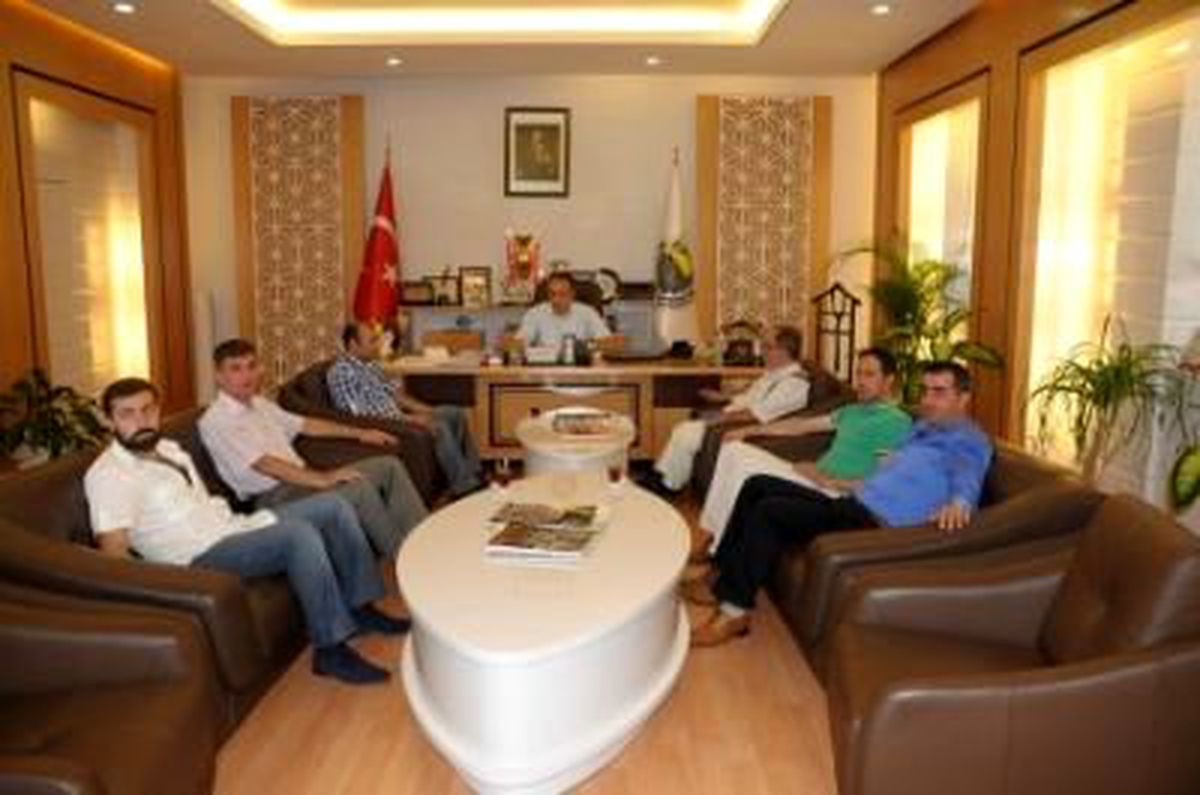 Doğanspor Yönetiminden Başkan Aktaşa Ziyaret
