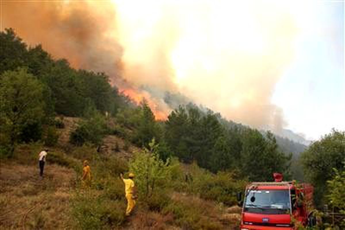 Karabük\'te Orman Yangını (2)