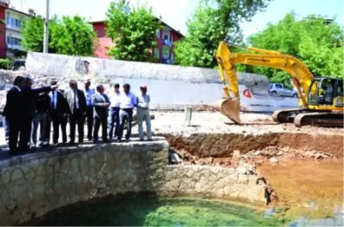 Kernek Parkı ve Su Kaynağı Alanı Yeniden Düzenleniyor