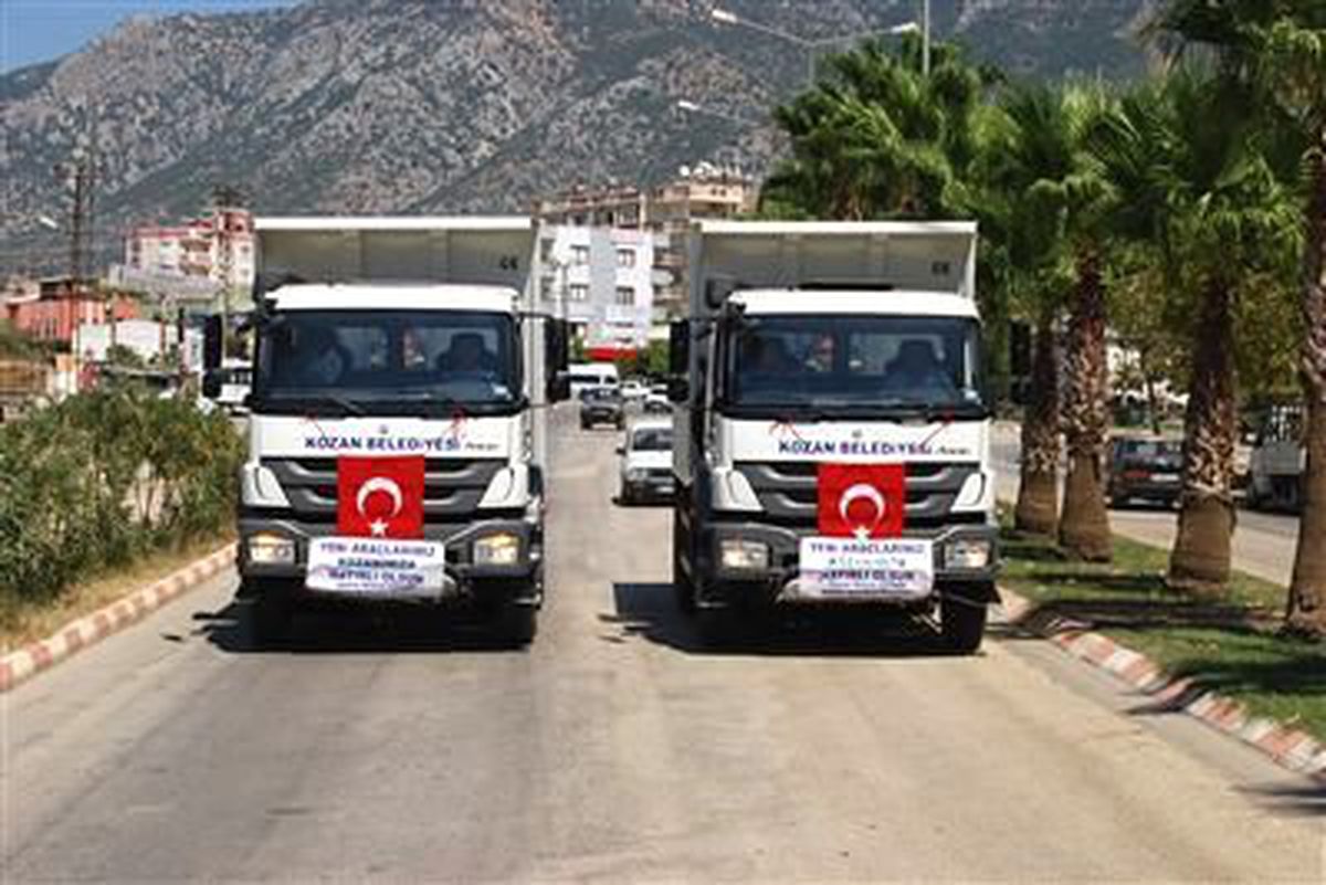 Kozan Belediyesine Yeni Araç Alımı