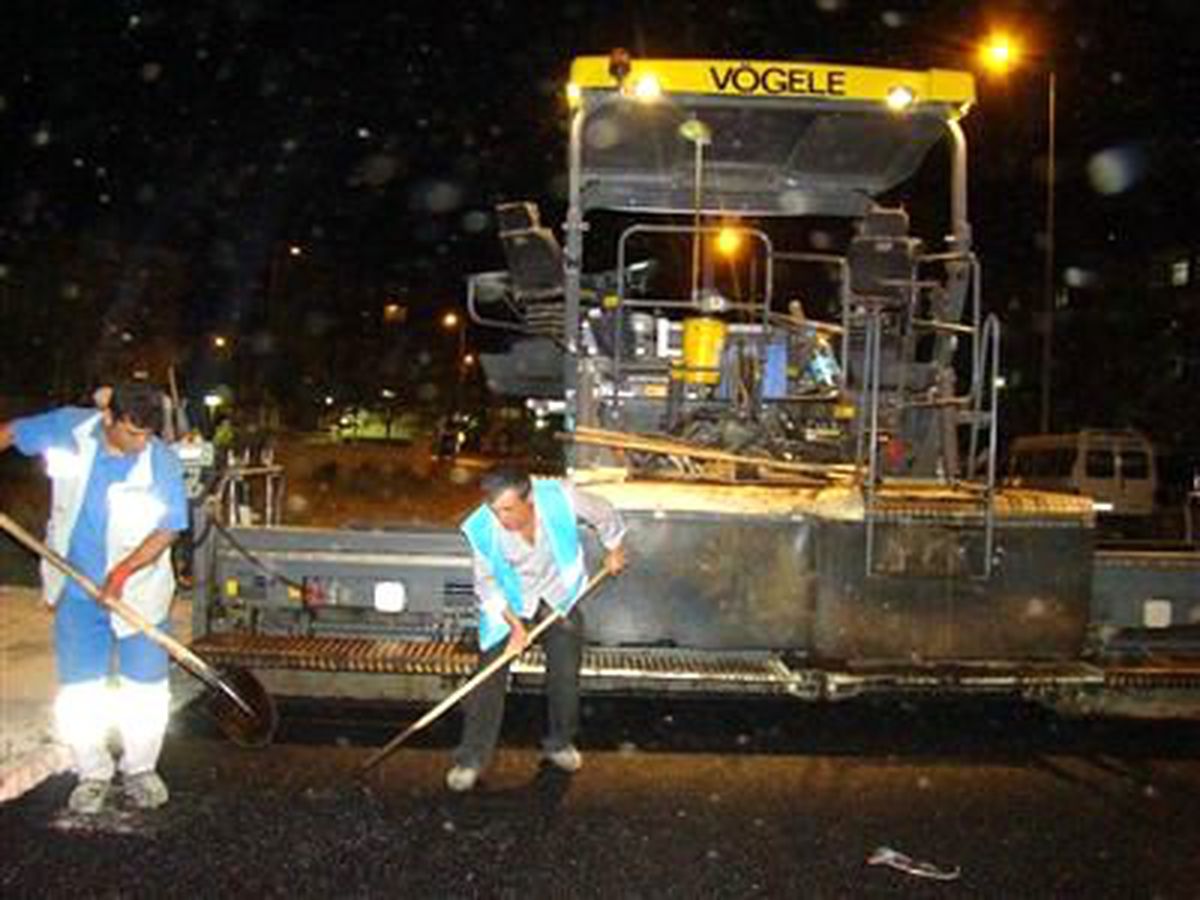 Milli Egemenlik Caddesi Mastiklendi