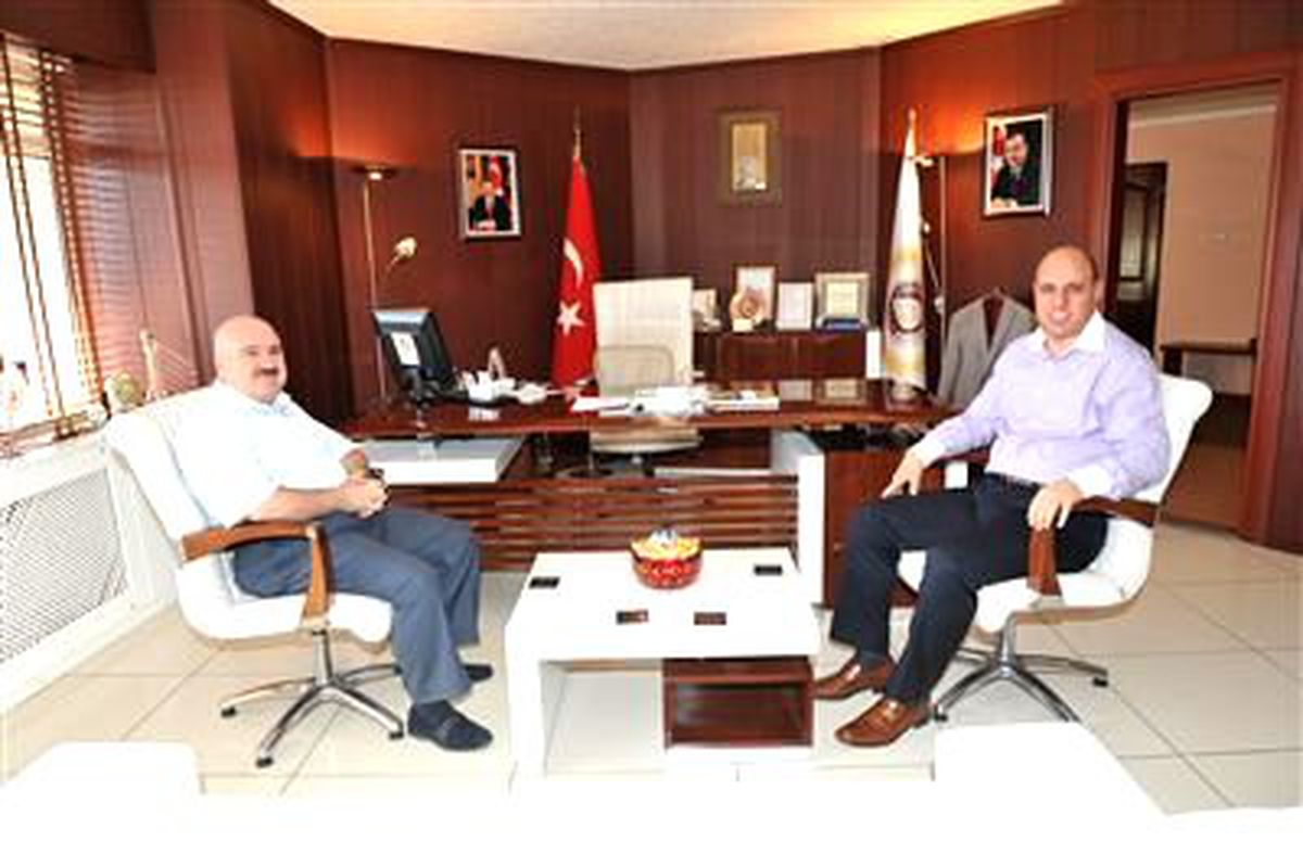 Rektör Omay, Başkan Ayanoğlu\'nu Ziyaret Etti