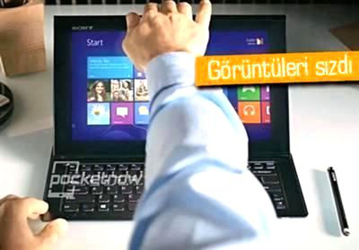 Sony\'den Klavyeli Windows 8 Tablet: Vaio Duo 11