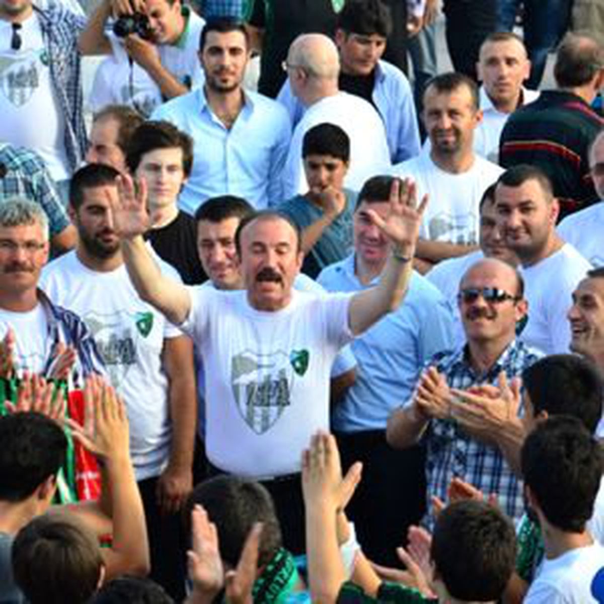 Takımlarına Destek İçin Yürüdüler