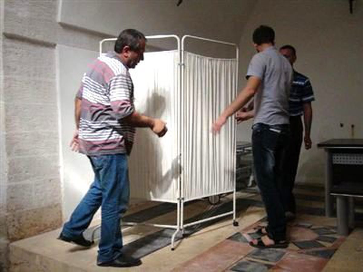 Tarihi Hamam Suriyeliler İçin Sağlık Ocağı Oldu