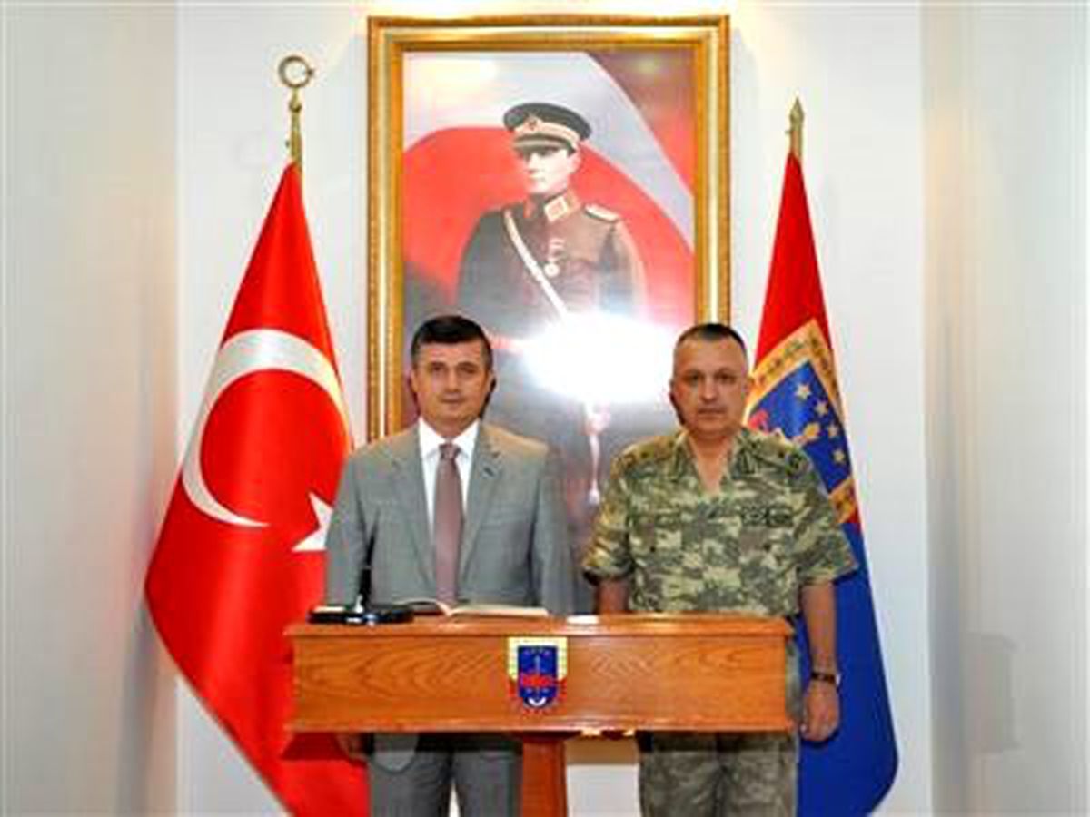Vali Arslan\'dan Tuğgeneral Köse\'ye İade-İ Ziyaret