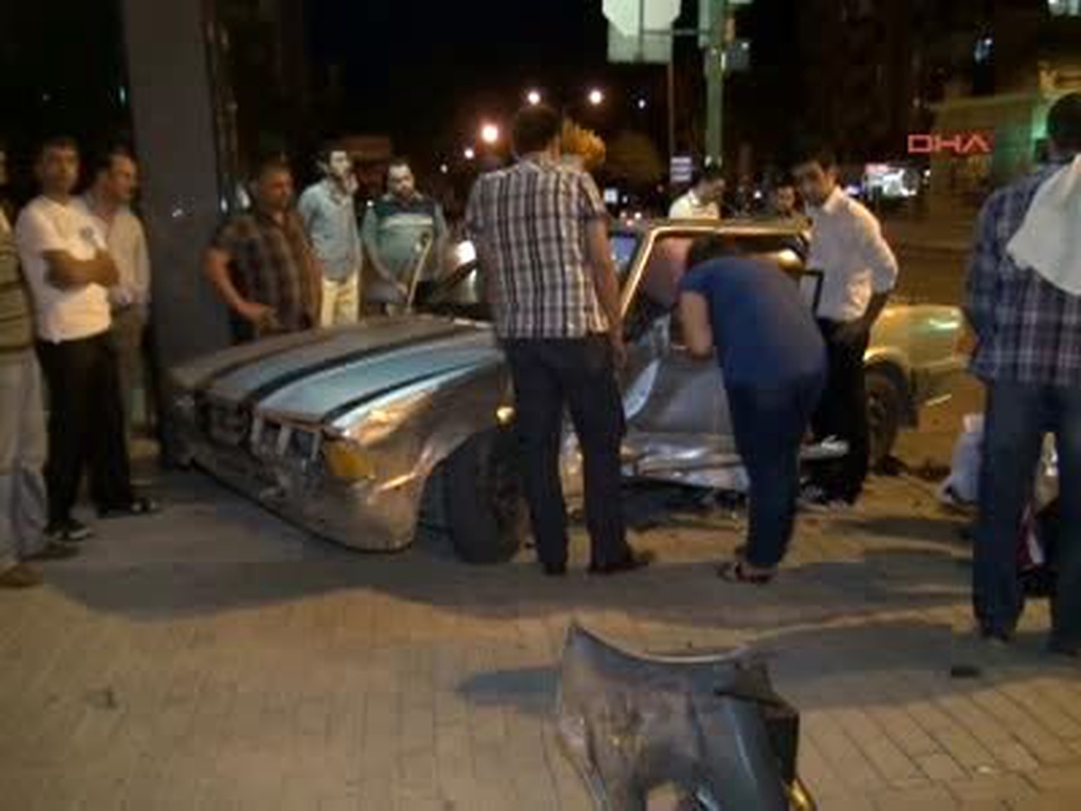 Alkollü Sürücü Ölümden Döndü