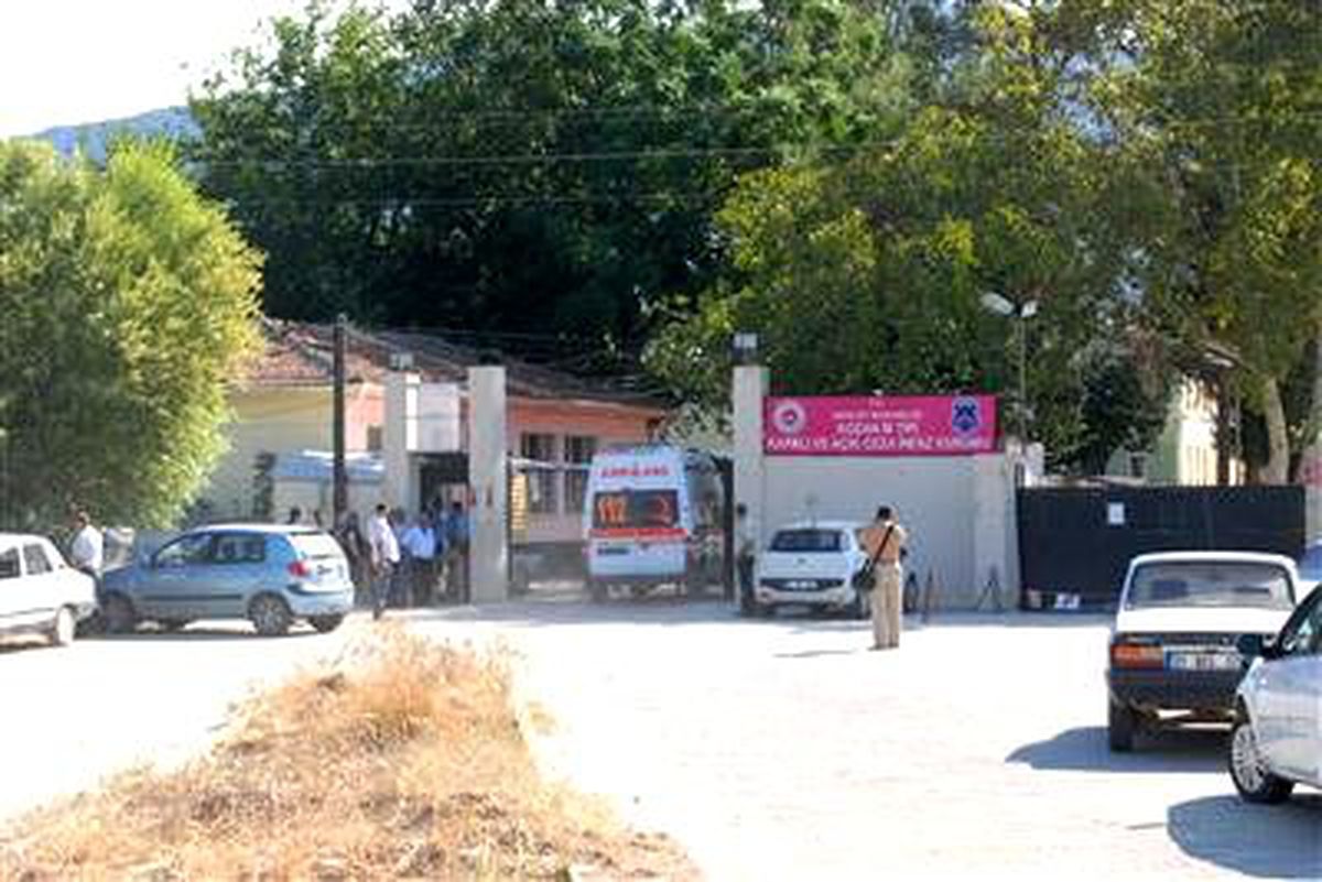 Kozan Cezaevinde Yangın Tatbikatı