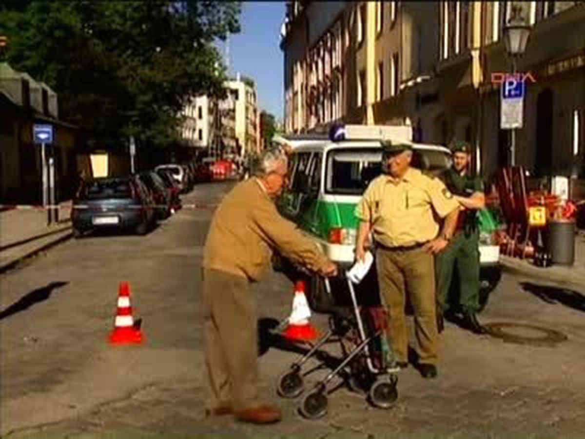 Münih\'te 2\'nci Dünya Savaşı Bombası Patladı