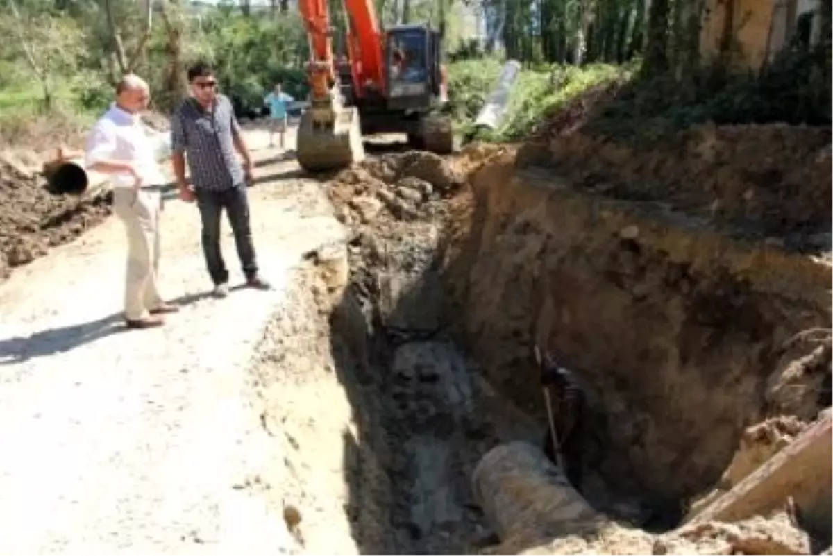 Sinop İçme Suyu Projesi Devam Ediyor