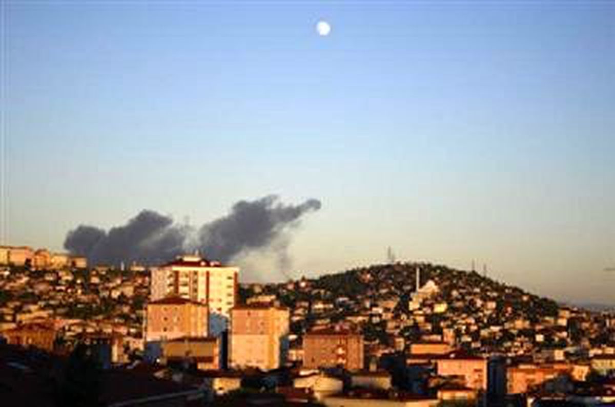 Tuzla Deri Sanayi Bölgesinde Yangın