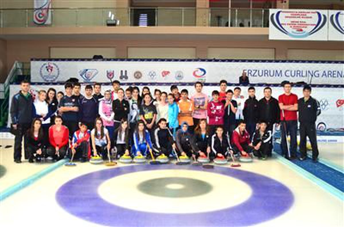 U-21 Yaş Altı Curling Milli Takımı Seçmeleri Erzurum\'da Başladı