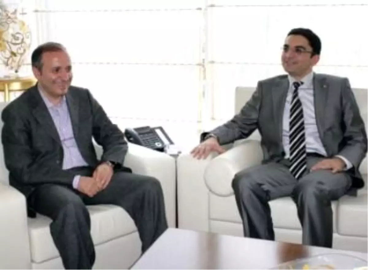 AA, Erzurum Bölge Müdürünü ve Belediye Başkanını Ziyaret Etti