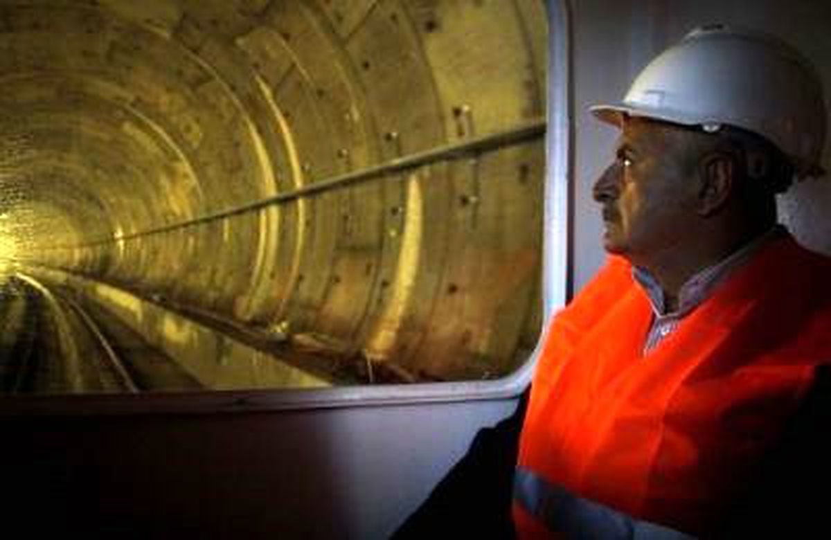 Bakan Yıldırım Marmaray\'ı Gezdi