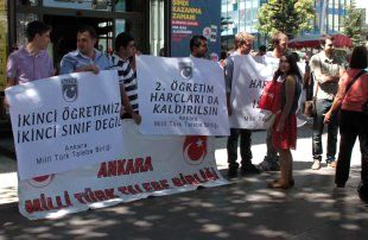 Başkent\'te \'Harç\' Protestosu