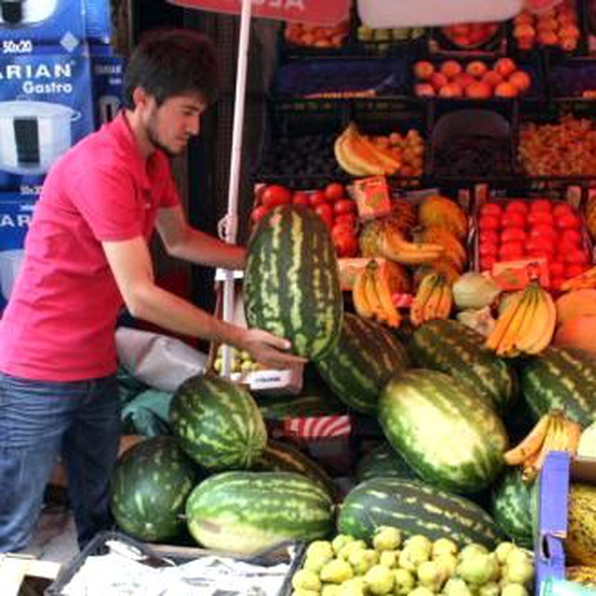 Dağlıca Karpuzu Manavlardaki Yerini Aldı