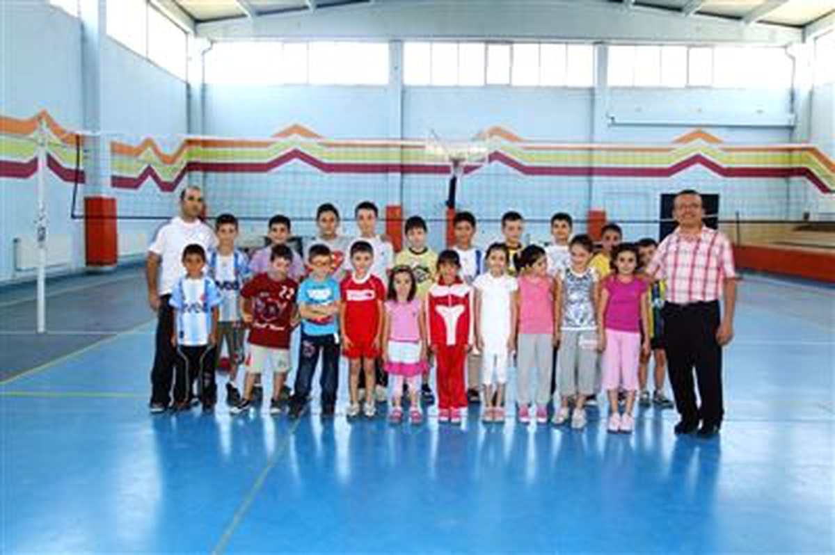 Hisarcık\'ta Yaz Spor Kursu Açıldı
