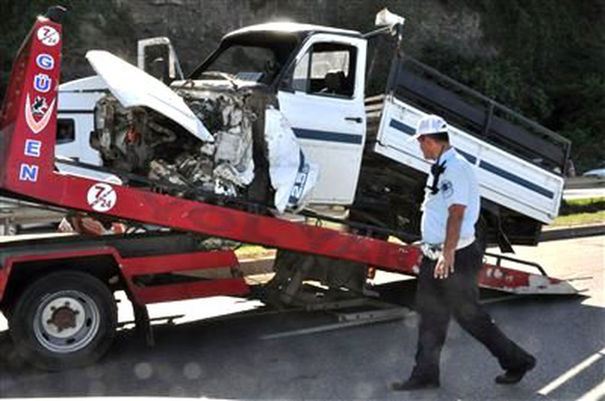 Samsun\'da Trafik Kazası: 1 Yaralı