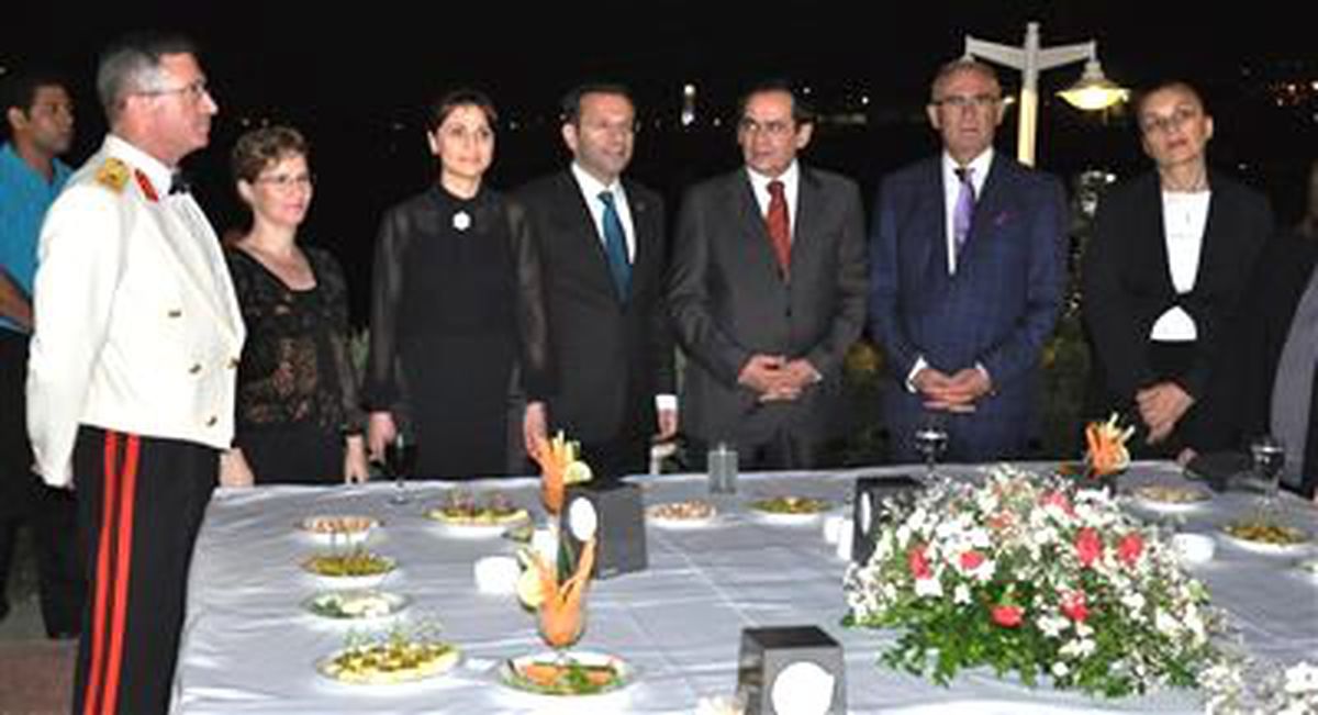 Samsun\'da Zafer Bayramı Resepsiyonu