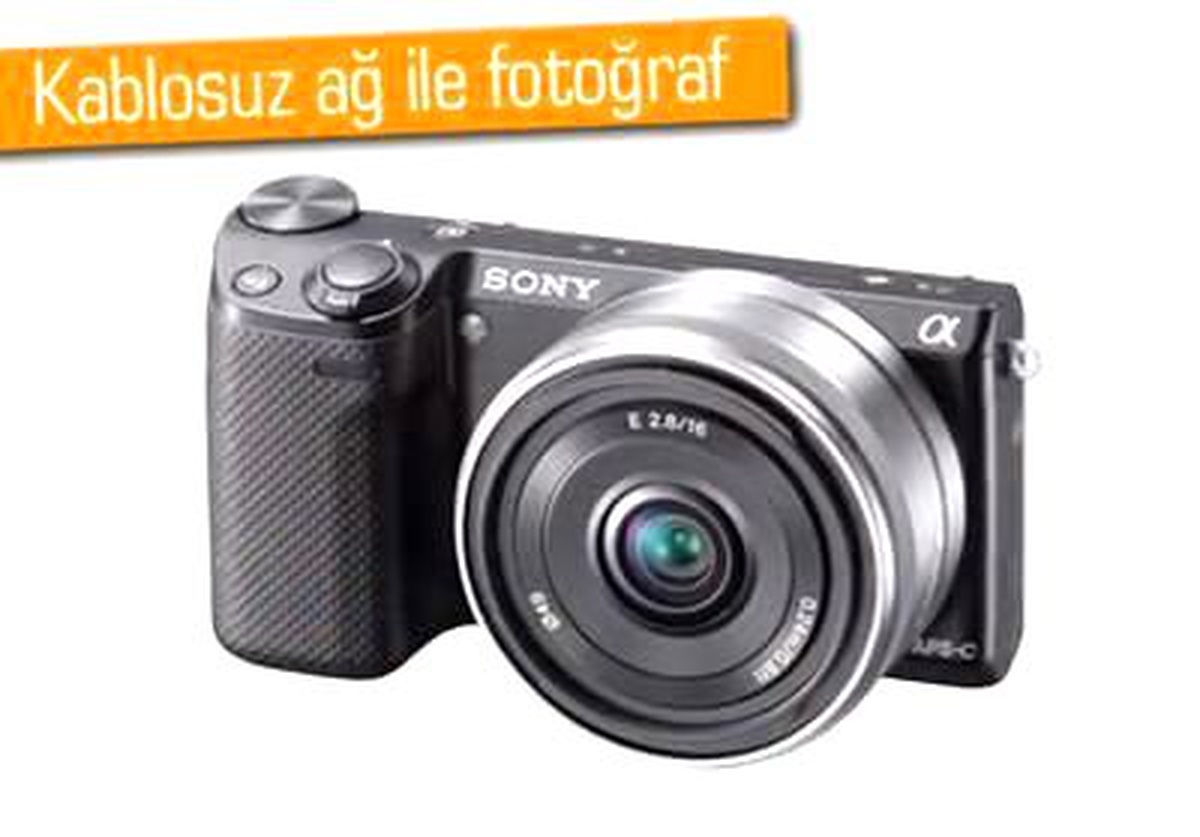 Sony\'den Wi-Fi\'ylı Fotoğraf Makinesi: Alpha Nex-5r