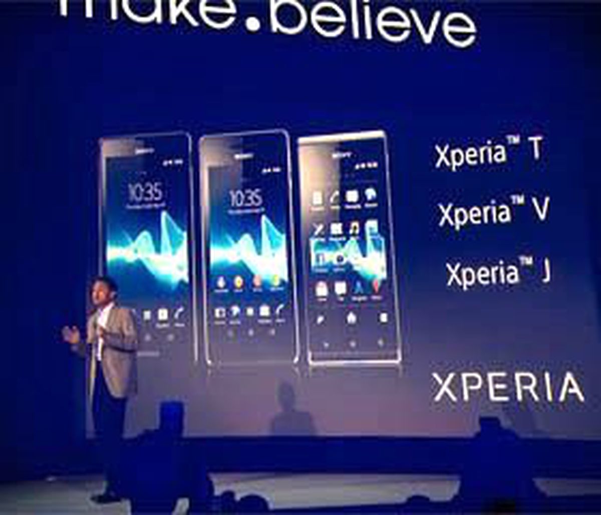 Sony Xperia T, V ve J Duyuruldu